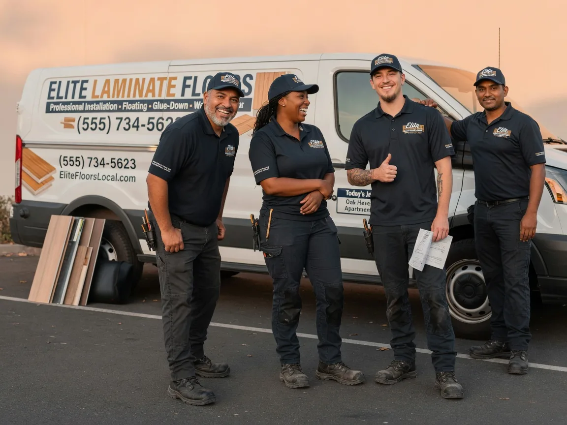 Laminate flooring installation company in Alba, MI